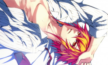 Картинка аниме wand+of+fortune парень