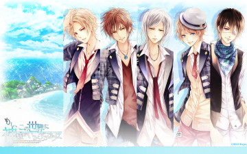 Картинка moshi+kono+sekai+ni+kami-sama+ga+iru+to+suru+naraba аниме unknown +другое персонажи