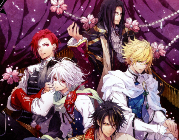 Обои картинки фото аниме, wand of fortune, reine, des, fleurs