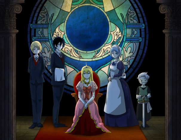 Обои картинки фото аниме, senyuu