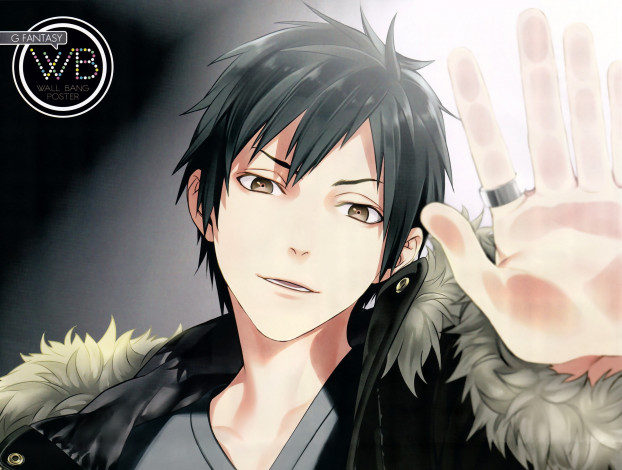 Обои картинки фото аниме, durarara, orihara, izaya