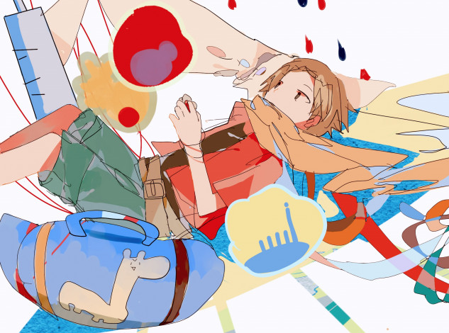 Обои картинки фото аниме, senyuu