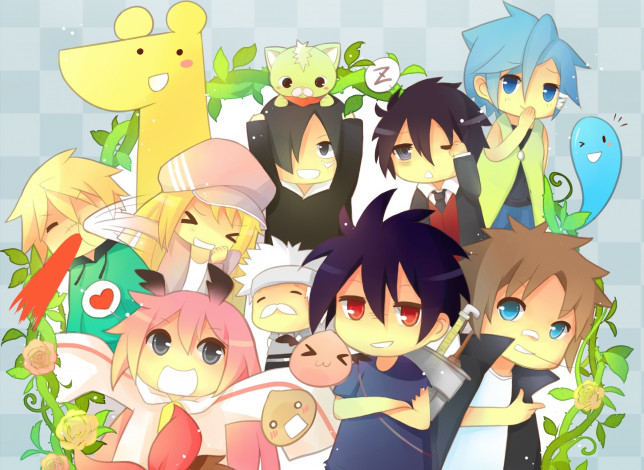 Обои картинки фото аниме, senyuu