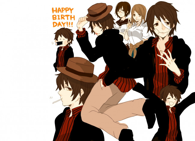 Обои картинки фото аниме, durarara, rokujo, chikage