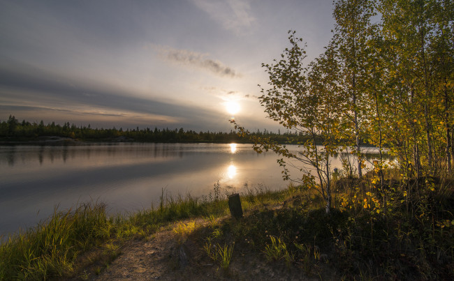Обои картинки фото природа, реки, озера, рассвет