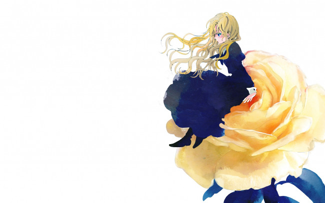 Обои картинки фото аниме, ib, mary