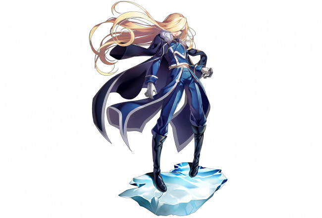 Обои картинки фото аниме, fullmetal alchemist, olivier, mira, armstrong