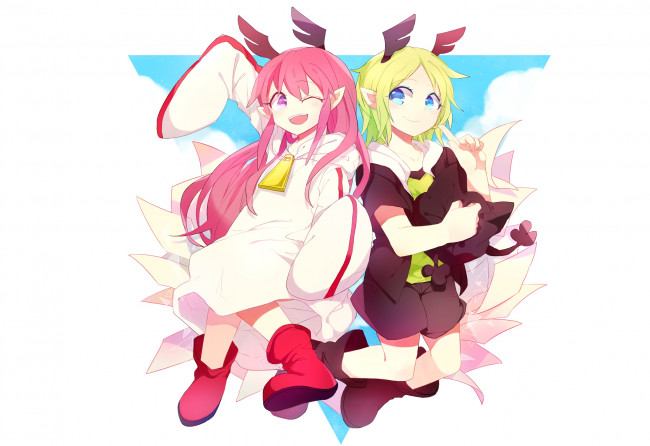 Обои картинки фото аниме, senyuu