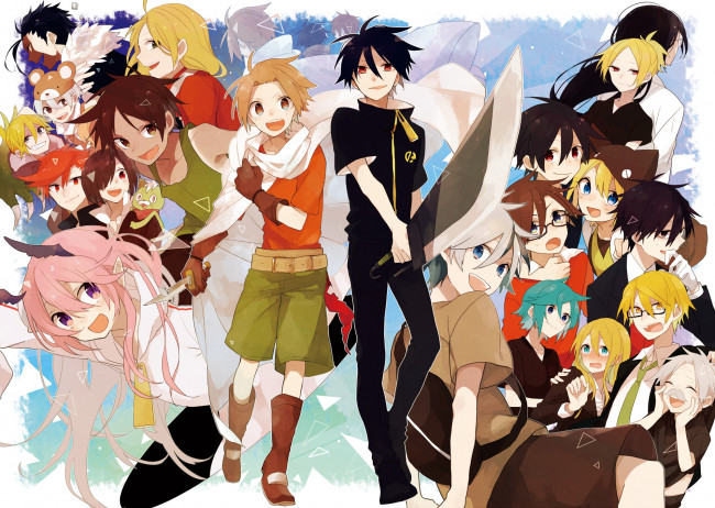 Обои картинки фото аниме, senyuu