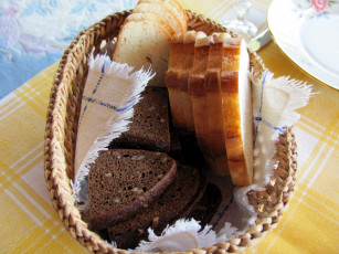 Картинка еда хлеб +выпечка ломтики батон