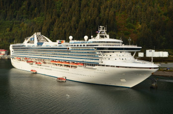 Картинка grand+princess корабли лайнеры лайнер круиз