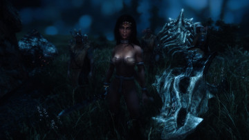 Картинка 3д+графика фантазия+ fantasy девушка фон взгляд