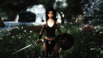 Картинка 3д+графика фантазия+ fantasy фон взгляд девушка