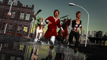 Картинка 3д+графика фантазия+ fantasy взгляд девушка фон