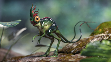 Картинка фэнтези существа фантастика существо арт arnaud lonys