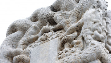 Картинка разное элементы+архитектуры дракон статуя барельеф