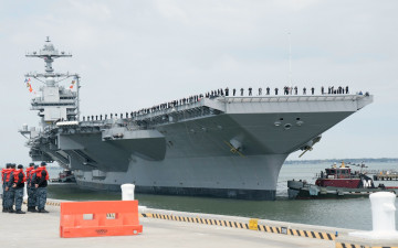 Картинка корабли авианосцы +вертолётоносцы авианосец атомный