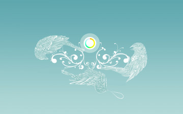 Картинка векторная+графика птицы+ птицы фон птица