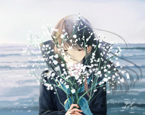 Картинка аниме unknown +другое+ девушка