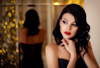 Картинка девушка девушки -unsort+ брюнетки темноволосые модель