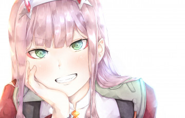 Картинка аниме darling+in+the+frankxx девушка