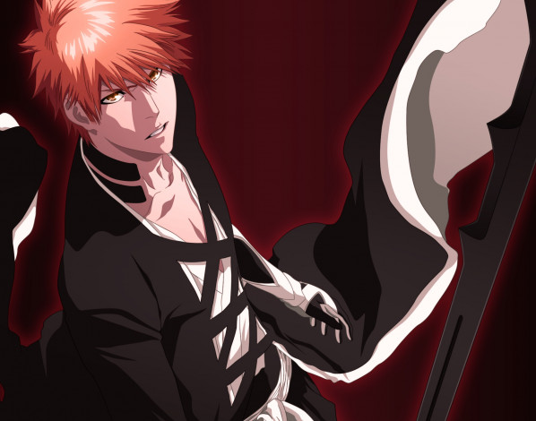 Обои картинки фото аниме, bleach, персонаж