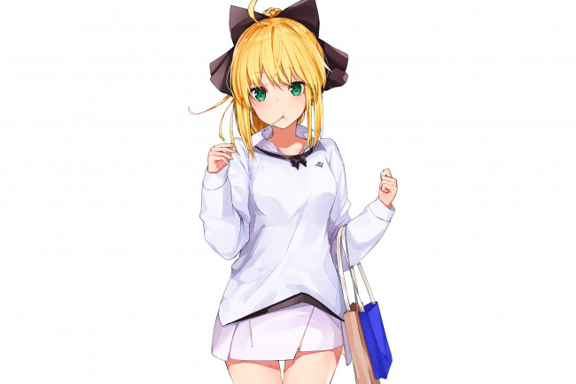 Обои картинки фото аниме, fate, stay night,  grand order,  apocrypha, девушка
