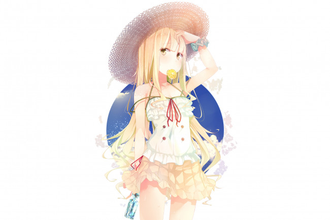 Обои картинки фото аниме, unknown,  другое , девушка