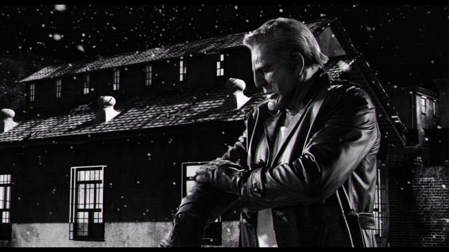 Обои картинки фото кино фильмы, sin city, куртка, дом, марв