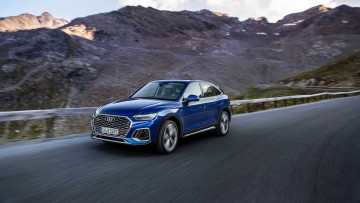 Картинка audi+q5+sportback+2021 автомобили audi кросс купе 2021 q5 sportback движение