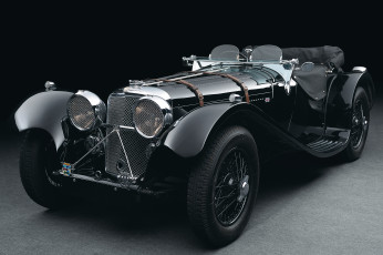 Картинка автомобили классика jaguar