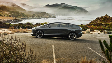 Картинка audi+urbansphere+concept+2022 автомобили audi urbansphere concept ауди побережье концепт профиль