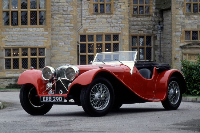 Обои картинки фото автомобили, классика, jaguar