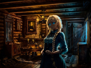 Картинка аниме магия +колдовство +halloween нейросети графика нейроарт ai art нейронные сети рисунки ней