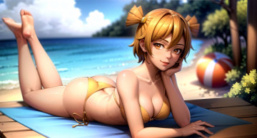 Картинка аниме пейзажи +природа нейросети графика нейроарт ai art нейронные сети рисунки нейро искусство