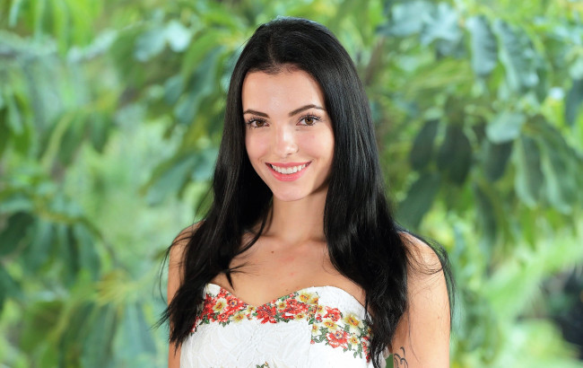 Обои картинки фото девушки, sapphira ahe , evinka purgatova, брюнетка, лицо