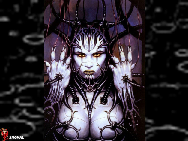 Обои картинки фото фэнтези, роботы, киборги, механизмы