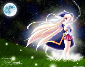 Картинка аниме halloween magic