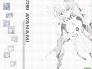 Картинка аниме evangelion