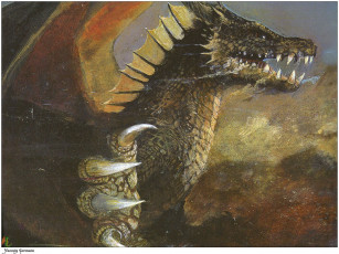 Картинка фэнтези драконы