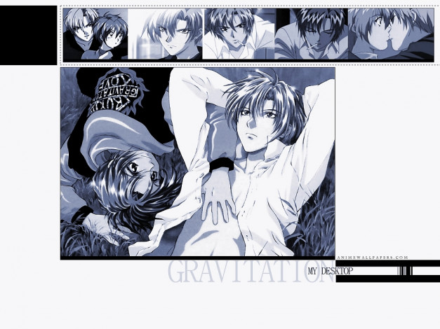 Обои картинки фото аниме, gravitation