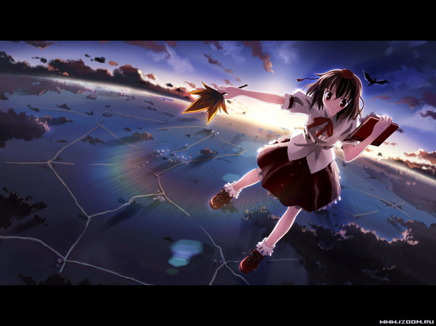 Обои картинки фото аниме, touhou