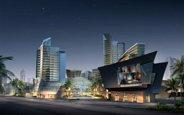 Картинка 3д графика architecture архитектура