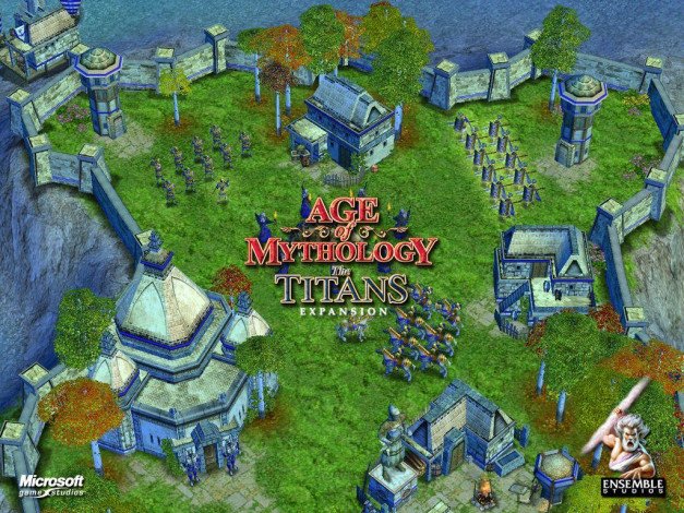 Обои картинки фото age, of, mythology, the, titans, видео, игры