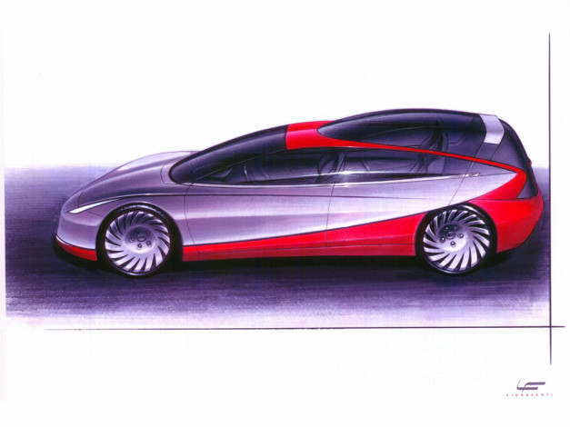 Обои картинки фото автомобили, рисованные