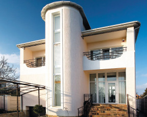 Картинка города здания дома