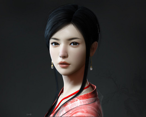 Обои картинки фото рисованные, люди