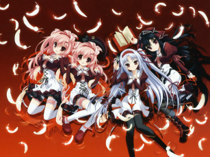 обоя аниме, 11eyes