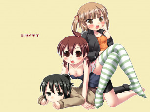 Картинка mitsudomoe аниме