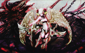 Картинка pixiv girls collection 2010 artbook iori mangaka angelica execution аниме